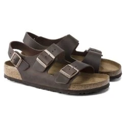 Birkenstock Milano Oiled Leather 17 Birkenstock Milano Oiled Leather -Birkenstock Sandal Shop 34871 pair