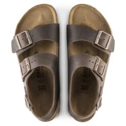 Birkenstock Milano Oiled Leather 16 Birkenstock Milano Oiled Leather -Birkenstock Sandal Shop 34871 top