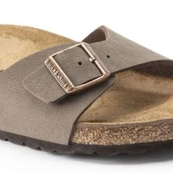 Birkenstock Madrid Birko-Flor Nubuck 21 Birkenstock Madrid Birko-Flor Nubuck -Birkenstock Sandal Shop 40093 detail 1