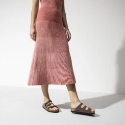 Birkenstock Florida Birko-Flor Nubuck -Birkenstock Sandal Shop 53881 f closeup f