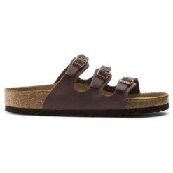 Birkenstock Florida Oiled Leather -Birkenstock Sandal Shop 53901 side