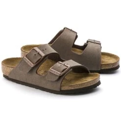 Birkenstock Arizona Birko-Flor Nubuck -Birkenstock Sandal Shop 552893 pair