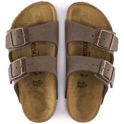 Birkenstock Arizona Birko-Flor Nubuck -Birkenstock Sandal Shop 552893 top