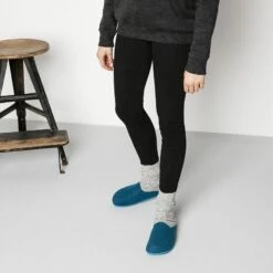 Birkenstock Amsterdam Wool Felt Petrol 13 Birkenstock Amsterdam Wool Felt Petrol -Birkenstock Sandal Shop 559763 f look f