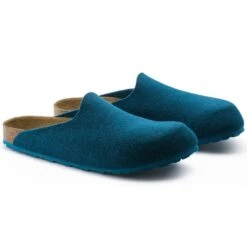 Birkenstock Amsterdam Wool Felt Petrol 17 Birkenstock Amsterdam Wool Felt Petrol -Birkenstock Sandal Shop 559763 pair
