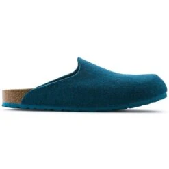 Birkenstock Amsterdam Wool Felt Petrol 18 Birkenstock Amsterdam Wool Felt Petrol -Birkenstock Sandal Shop 559763 side