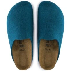 Birkenstock Amsterdam Wool Felt Petrol 16 Birkenstock Amsterdam Wool Felt Petrol -Birkenstock Sandal Shop 559763 top