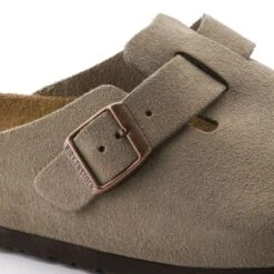 Birkenstock Boston Suede Leather -Birkenstock Sandal Shop 560771 detail 1
