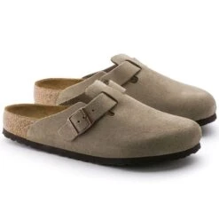 Birkenstock Boston Suede Leather -Birkenstock Sandal Shop 560771 pair