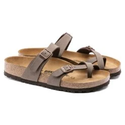 Birkenstock Mayari Birko-Flor Nubuck -Birkenstock Sandal Shop 71061 pair