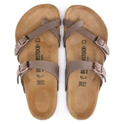 Birkenstock Mayari Birko-Flor Nubuck -Birkenstock Sandal Shop 71061 top