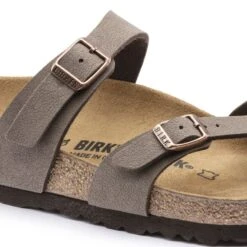 Birkenstock Mayari Birko-Flor Nubuck -Birkenstock Sandal Shop 71063 detail 1