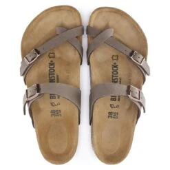 Birkenstock Mayari Birko-Flor Nubuck -Birkenstock Sandal Shop 71063 top
