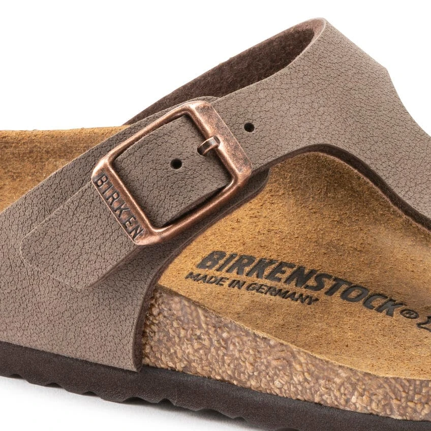 Birkenstock Gizeh Birko-Flor Nubuck Mocha 17 Birkenstock Gizeh Birko-Flor Nubuck Mocha - Image 15