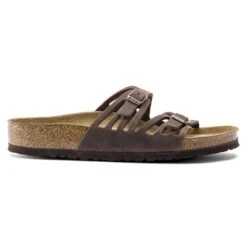 Birkenstock Granada Oiled Leather -Birkenstock Sandal Shop 92651 side