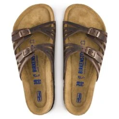 Birkenstock Granada Oiled Leather -Birkenstock Sandal Shop 92651 top